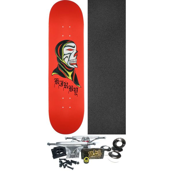 Deathwish Skateboards Taylor Kirby Seven Trumpets Skateboard Deck - 8.38" x 32" - Complete Skateboard Bundle